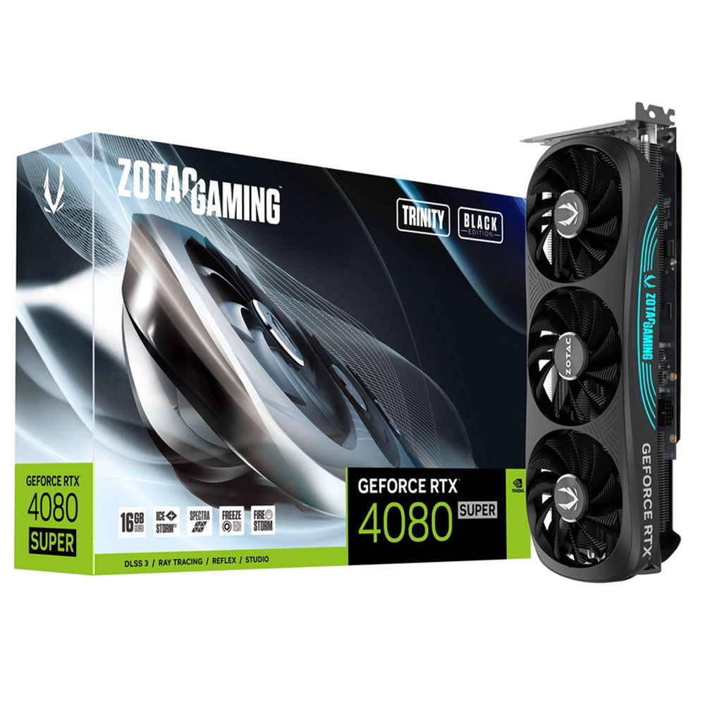 Zotac Gaming GeForce RTX 4080 SUPER Trinity Black Edition 16GB GDDR6X Graphics Card
