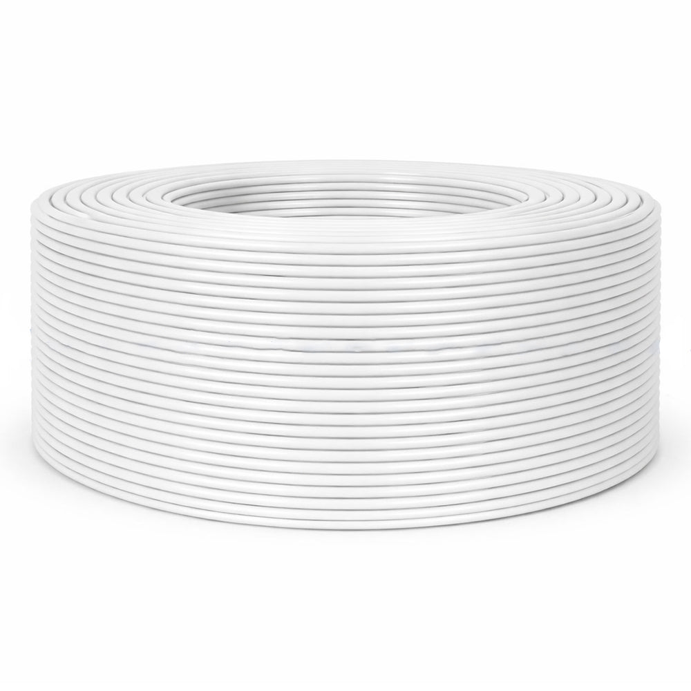 Zvision Coaxial Cable RG59 300m - White