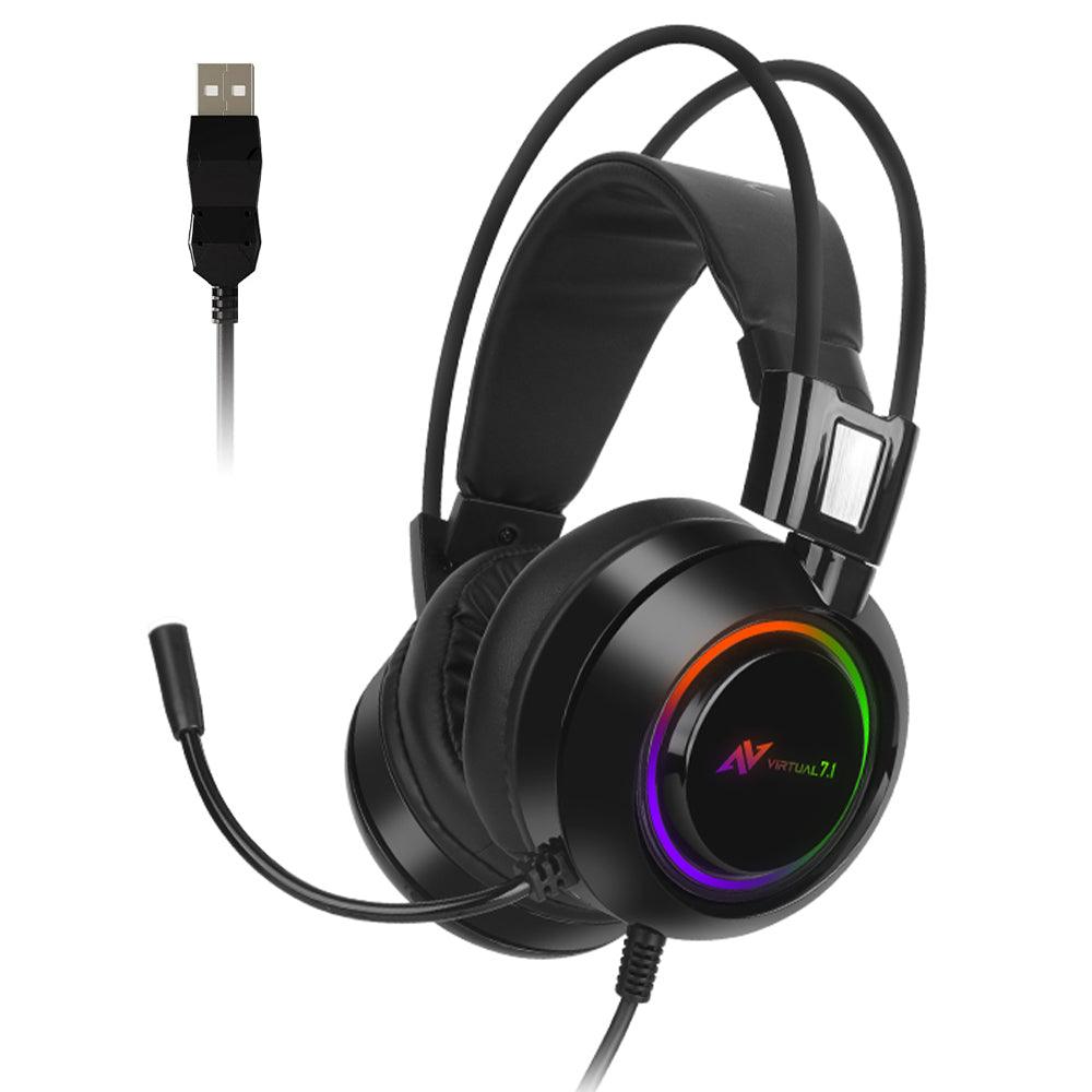 AbkoNcore B780 RGB Gaming Headset 7.1 Surround Sound - Kimo Store