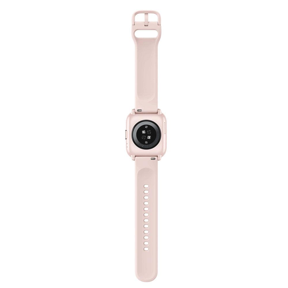 Amazfit Active Smart Watch (42mm - GPS)  With Petal Pink Silicone strap