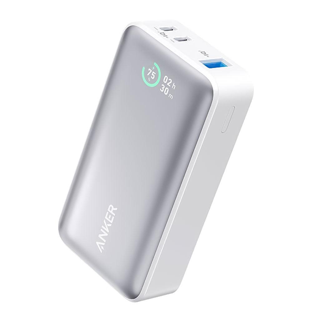 Anker 533 A1256H21 Power Bank USB + 2x PD Type-C 30W Fast Charging 10000mAh - White