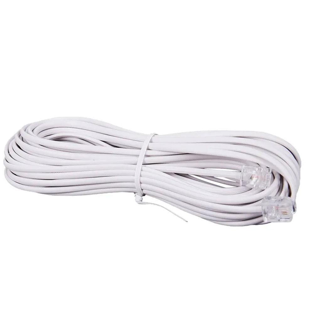 Aplus AB-12KT Telephone Cable 10m - White