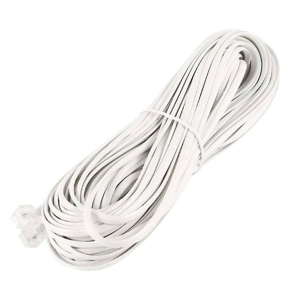 Aplus AB-14KT Telephone Cable 20m - White