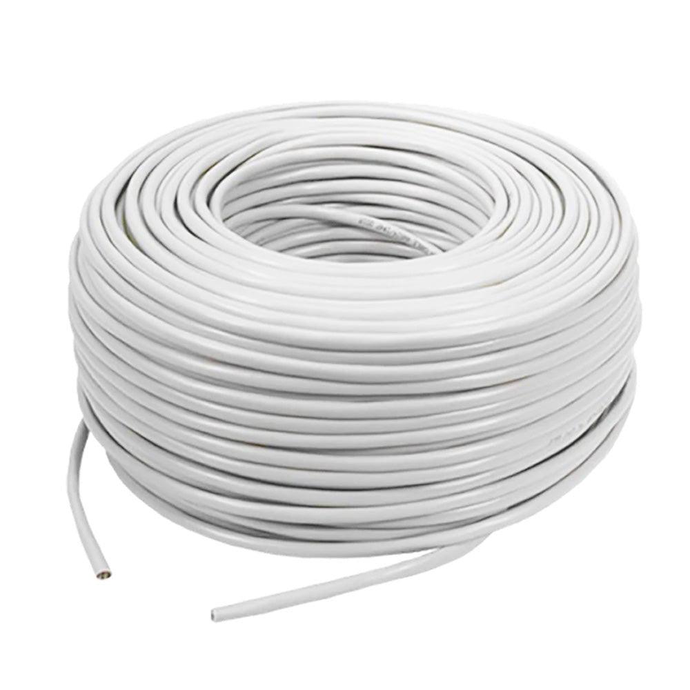 Aplus AB17100 Coaxial Cable RG174 100m - White