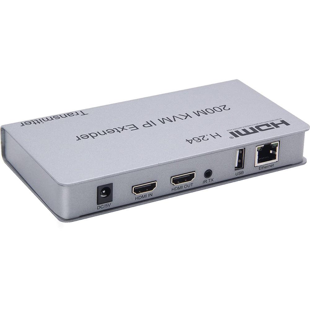 موصل ايه بلس HDMI بواسطة لان 200 متر KVM CAT5E/6E/7(UTP/FTP)