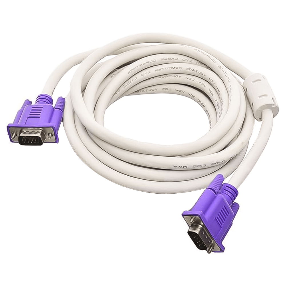 Aplus VGA Monitor Cable 3m - White