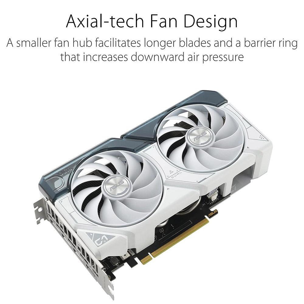 ASUS Dual GeForce RTX 4060 Ti White OC 8GB GDDR6 