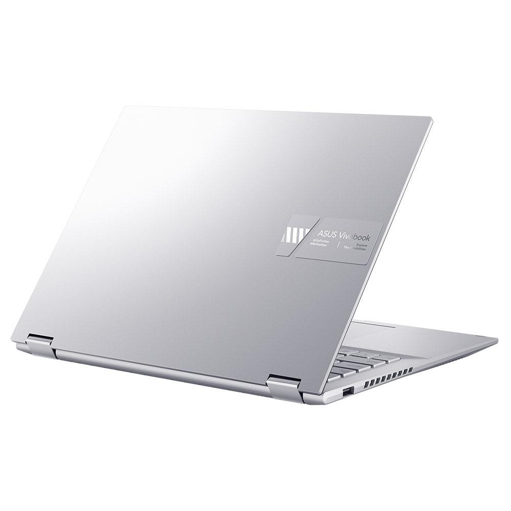 Asus Vivobook S 14 Flip TN3402YA-LZ555W Laptop (AMD Ryzen 5-7530U - 8GB Ram - M.2 NVMe 512GB -  14 Inch WUXGA IPS 60Hz - Win11) - Silver