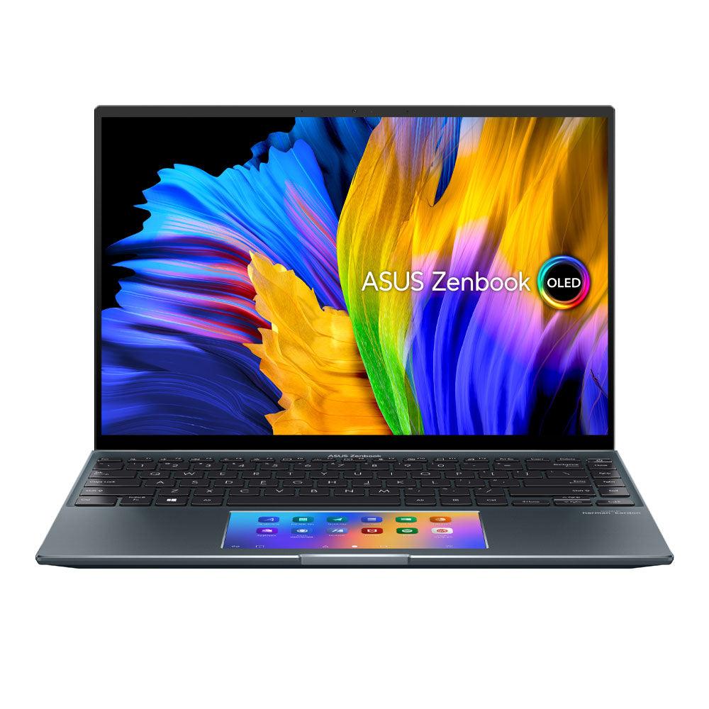 ASUS Zenbook 14X OLED UX5400EG-OLED007W Laptop (Intel Core i7-1165G7 - 16GB Ram - M.2 NVMe 1TB - Nvidia MX450 2GB - 14.0 inch 2.8K OLED - Win11) - Pine Gray