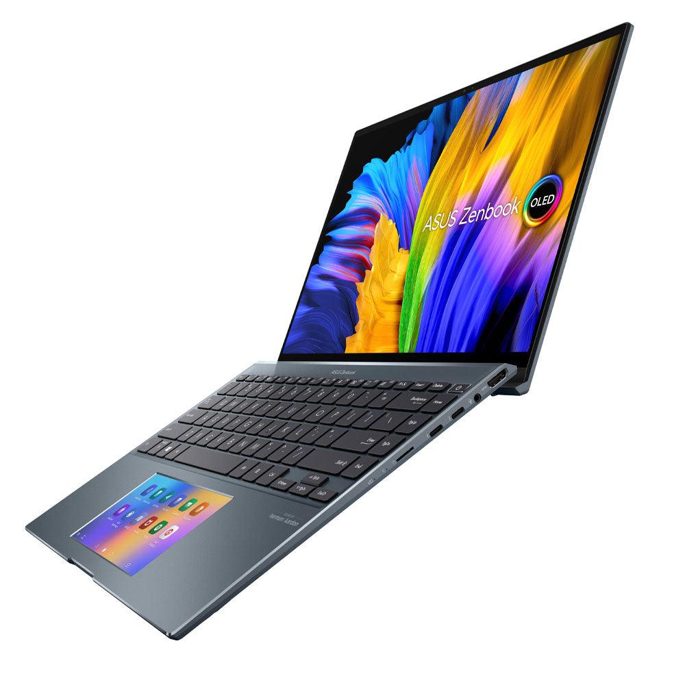 لاب توب اسوس Zenbook 14X OLED UX5400EG-OLED007W (انتل كورi7-1165G7 - رام 16 جيجابايت - هارد 1 تيرابايت M.2 NVMe - نفيديا 2 جيجابايت MX450 - شاشة 14.0 بوصة 2.8K OLED - ويندوز 11) - رمادي