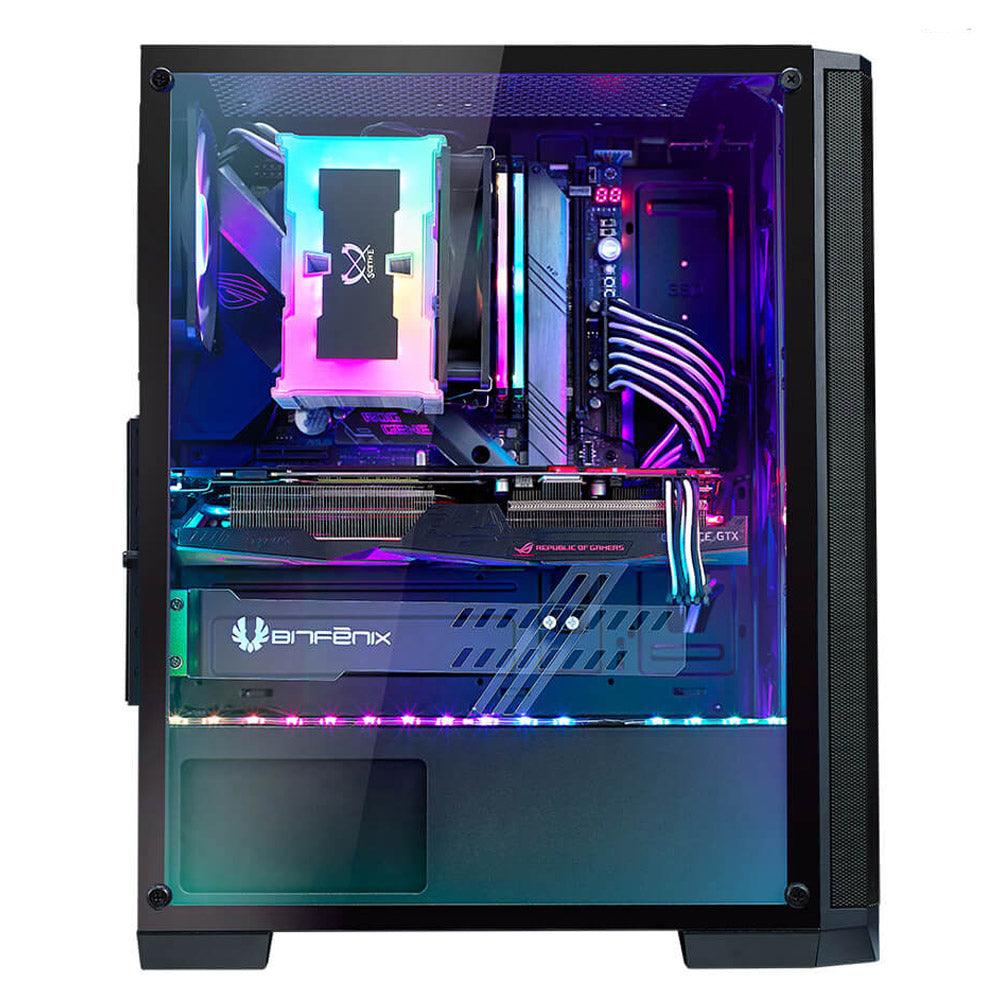 Bitfenix NOVA MESH SE TG RGB Tempered Glass + Power Supply BPA600 80 Plus 600W