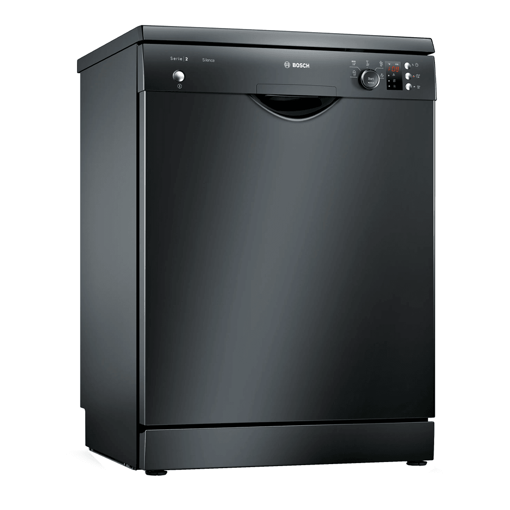 Bosch Free Standing Dishwasher Series 2 SMS25AB00V 12 Person 60cm - Black