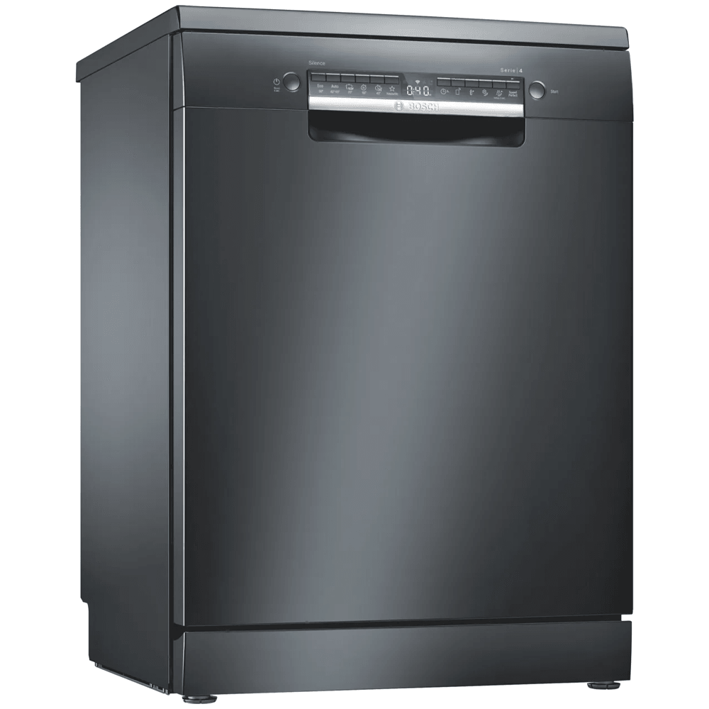 Bosch Free Standing Dishwasher Series 4 SMS4IKC62T 13 Person 60cm - Black Inox
