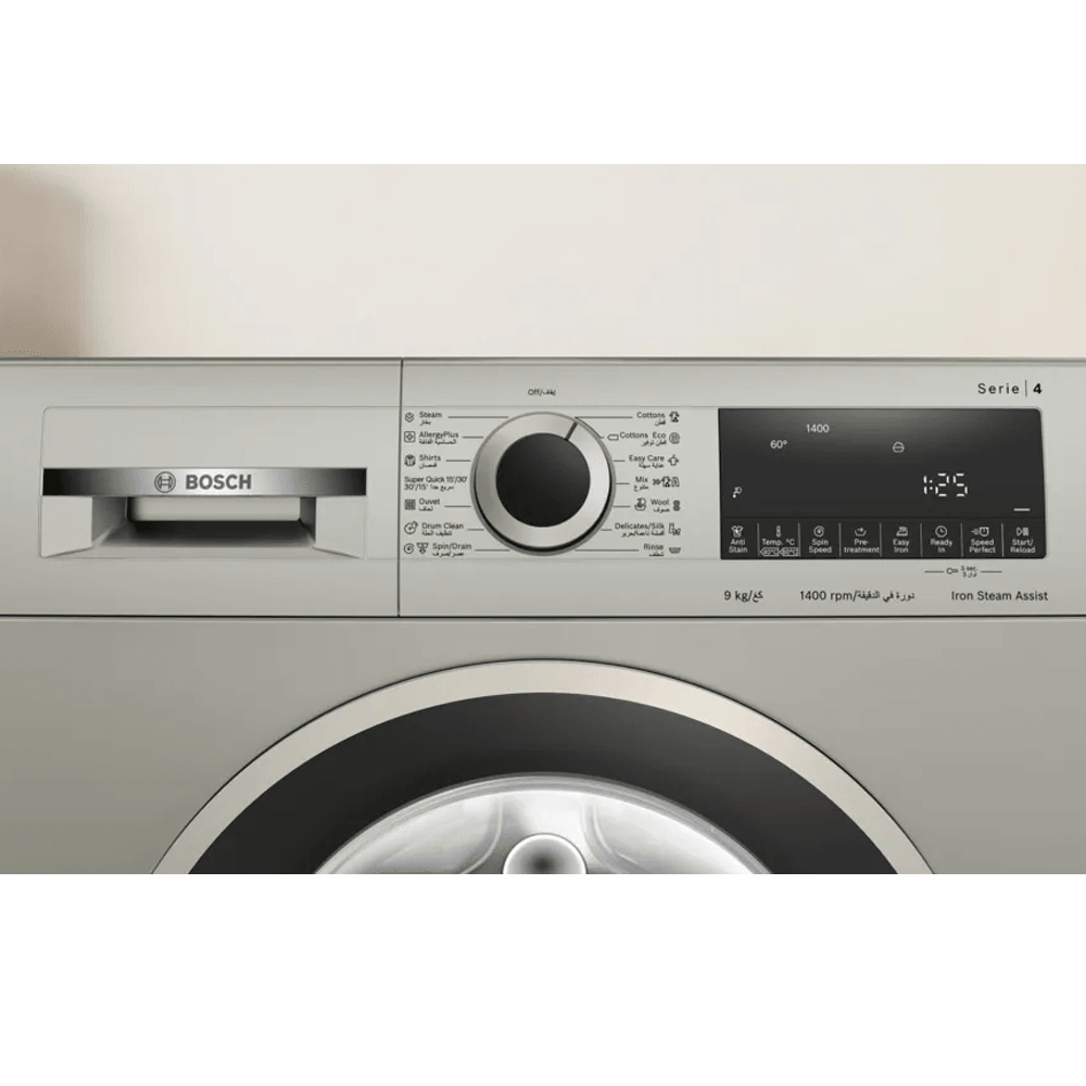 Bosch Front Load Automatic Washing Machine Series 4 WGA1440XEG 9Kg