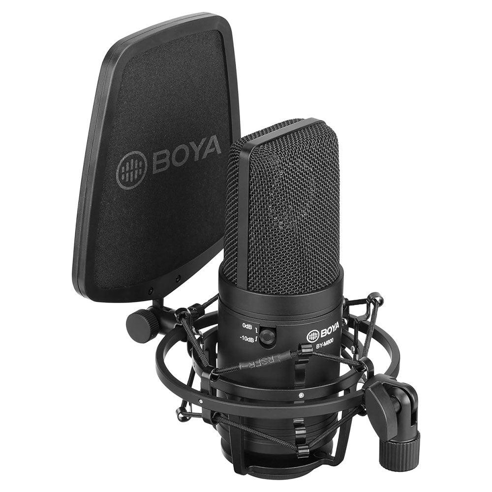 Boya BY-M800 Cardioid Microphone Condenser Wired 