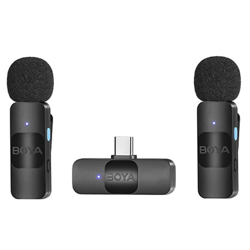 Boya BY-V20 2.4GHz Dual Channel Wireless Microphone System