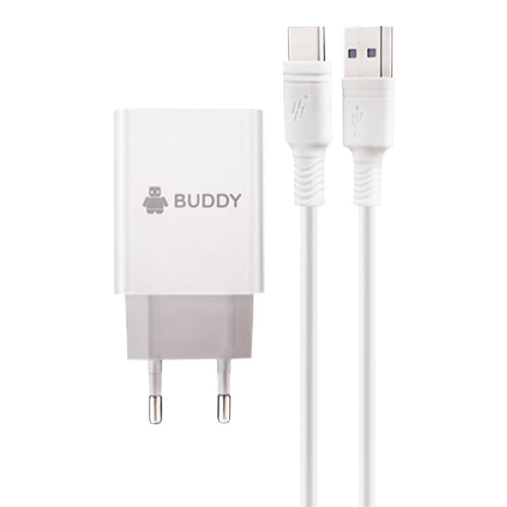 Buddy-H4-Wall-Charger-QC-3.0-Type-C-18W-Fast-Charging-1