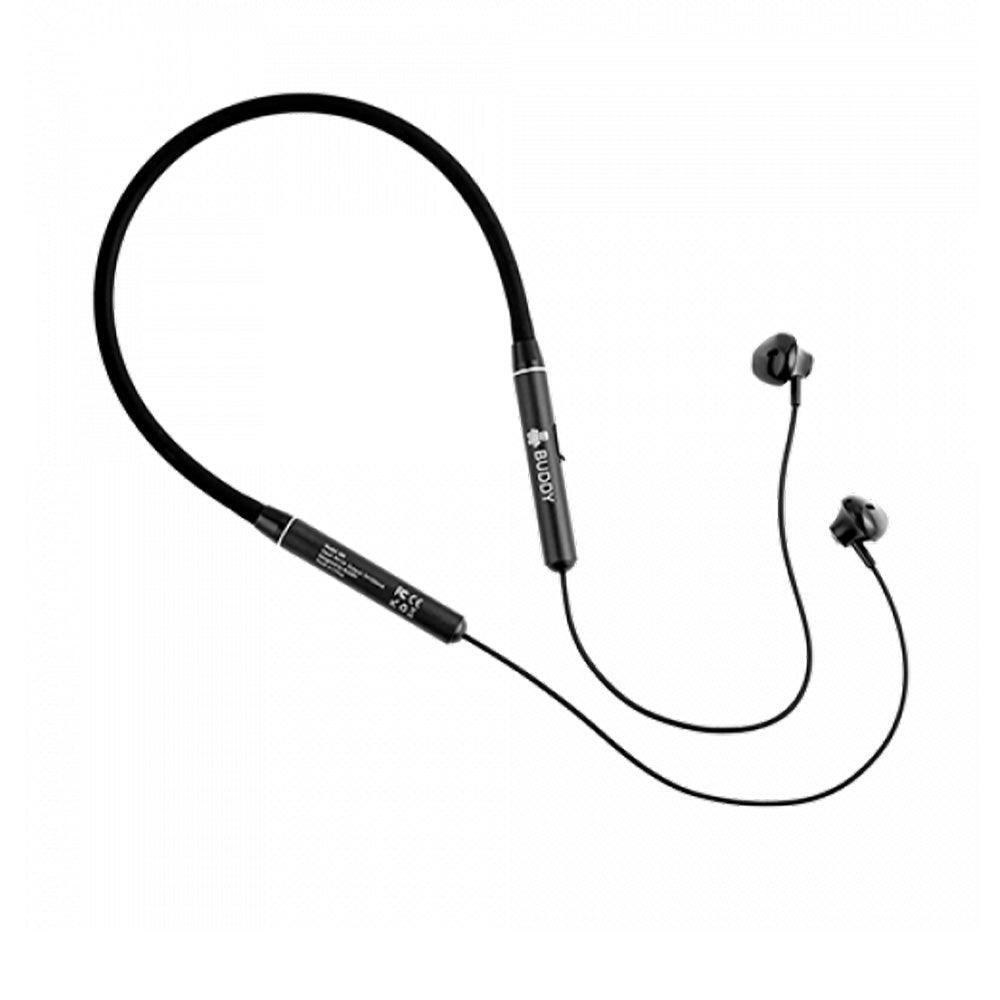 Buddy W6 Bluetooth Earphone - Black