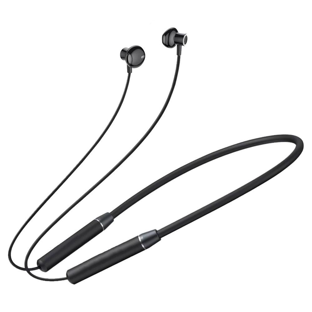 سماعة اذن لاسلكية بادي W6 Neckband - اسود