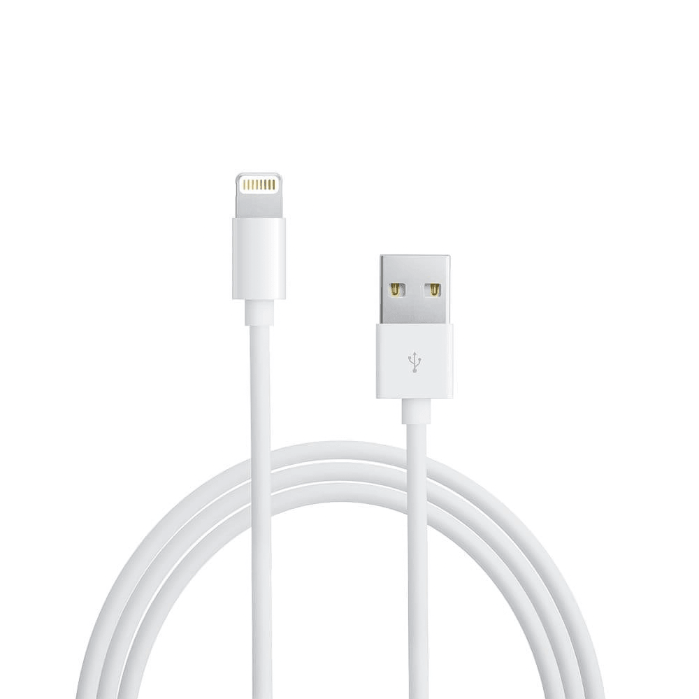 Cell Tel CT-20C USB To Lightning Cable 5A Fast Charging 1m - White