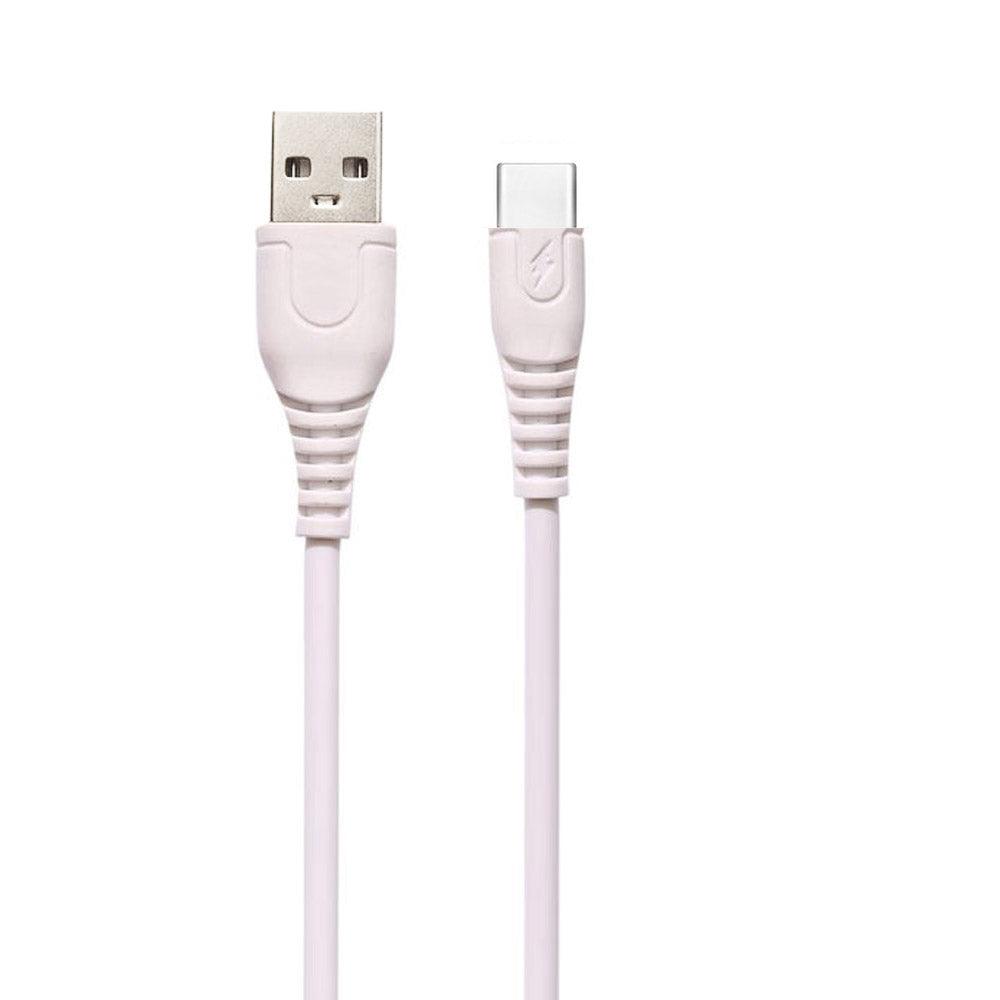 Cell Tel CT-9C USB To Type-C Cable 6A Fast Charging 1m - White