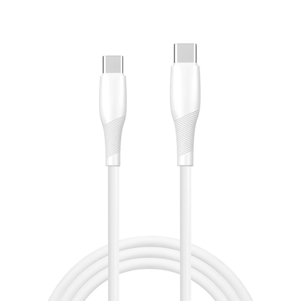 Cell Tel Turbo 13C Type-C To Type-C Cable 60W Fast Charging 1m - White - Kimo Store