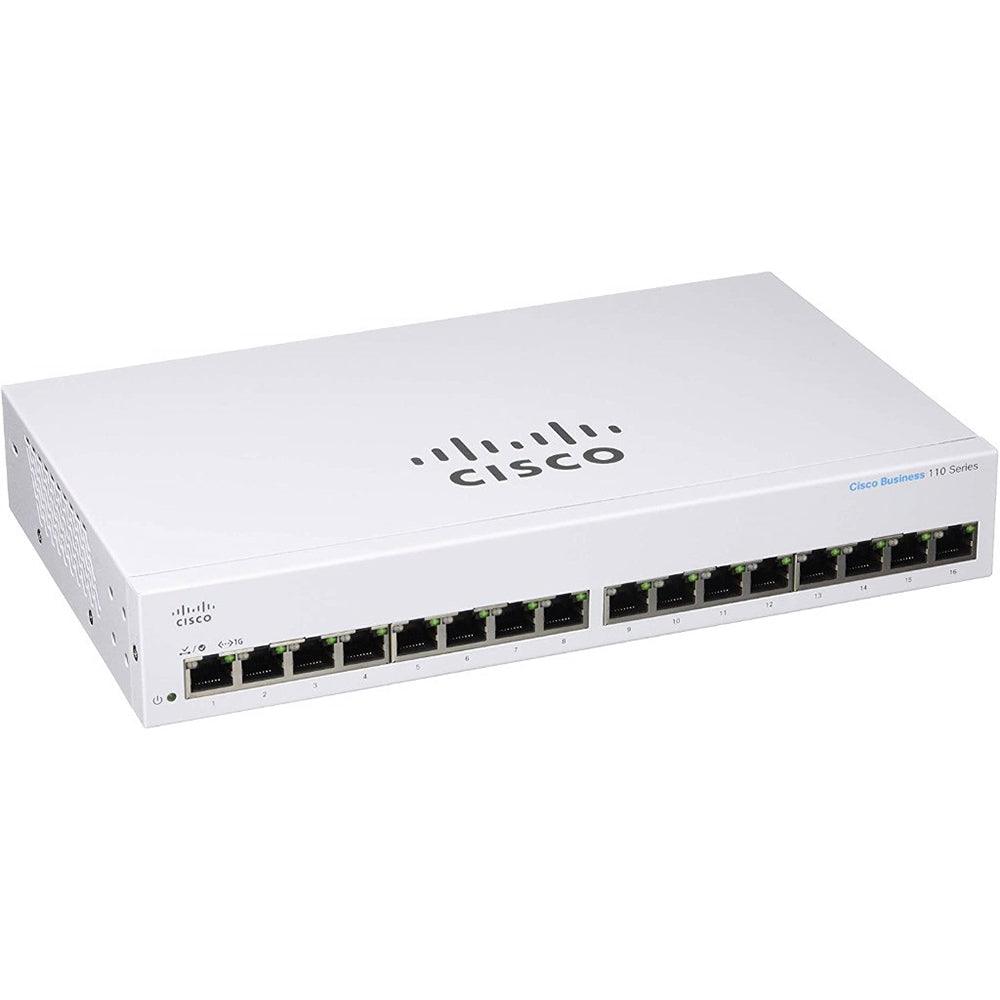 Cisco CBS110-24T-EU Unmanaged Rackmount Switch 24 Port 101001000Mbps + 2 Port Gigabit SFP