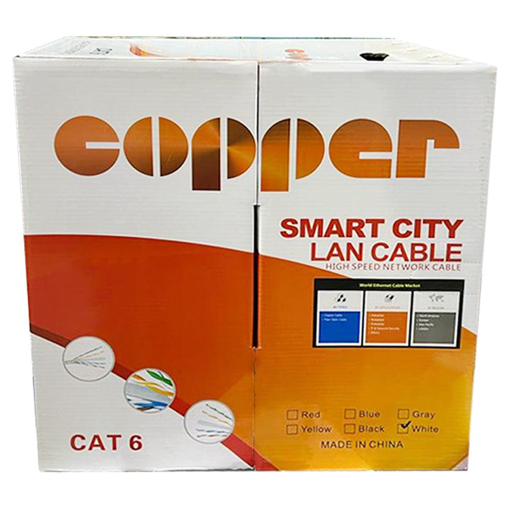 Copper Network Cable 305m Cat6 UTP - White