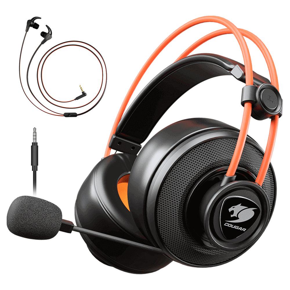 Cougar IMMERSA TI EX Stereo Gaming Headset + Earphone Combo