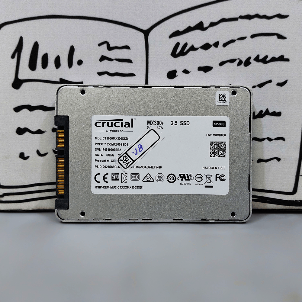 Crucial MX300 1050GB SATA 2.5 Inch Internal SSD (Original Used) - Kimo Store