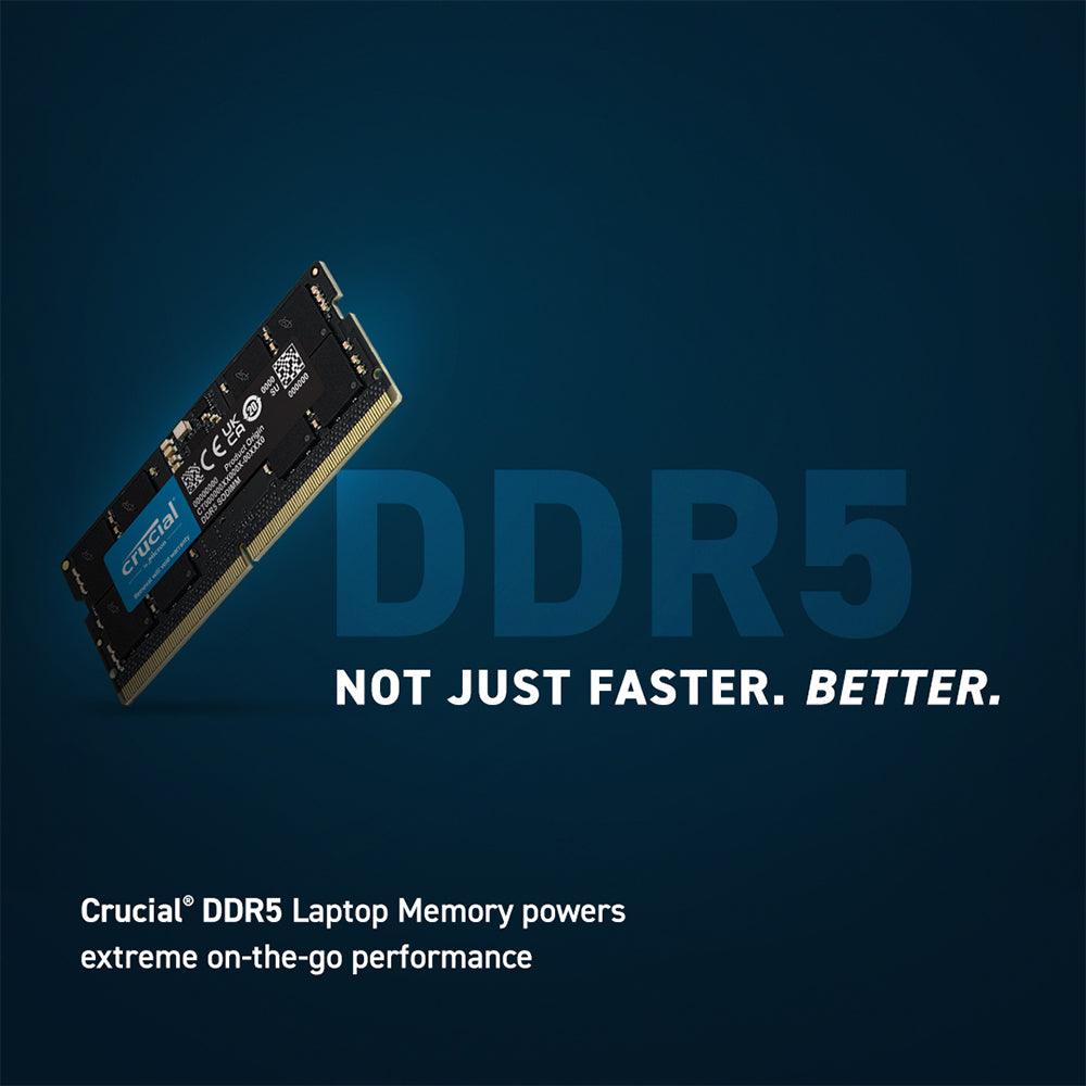 رام كروشال لاب توب 32 جيجابايت 4800 ميجاهرتز DDR5