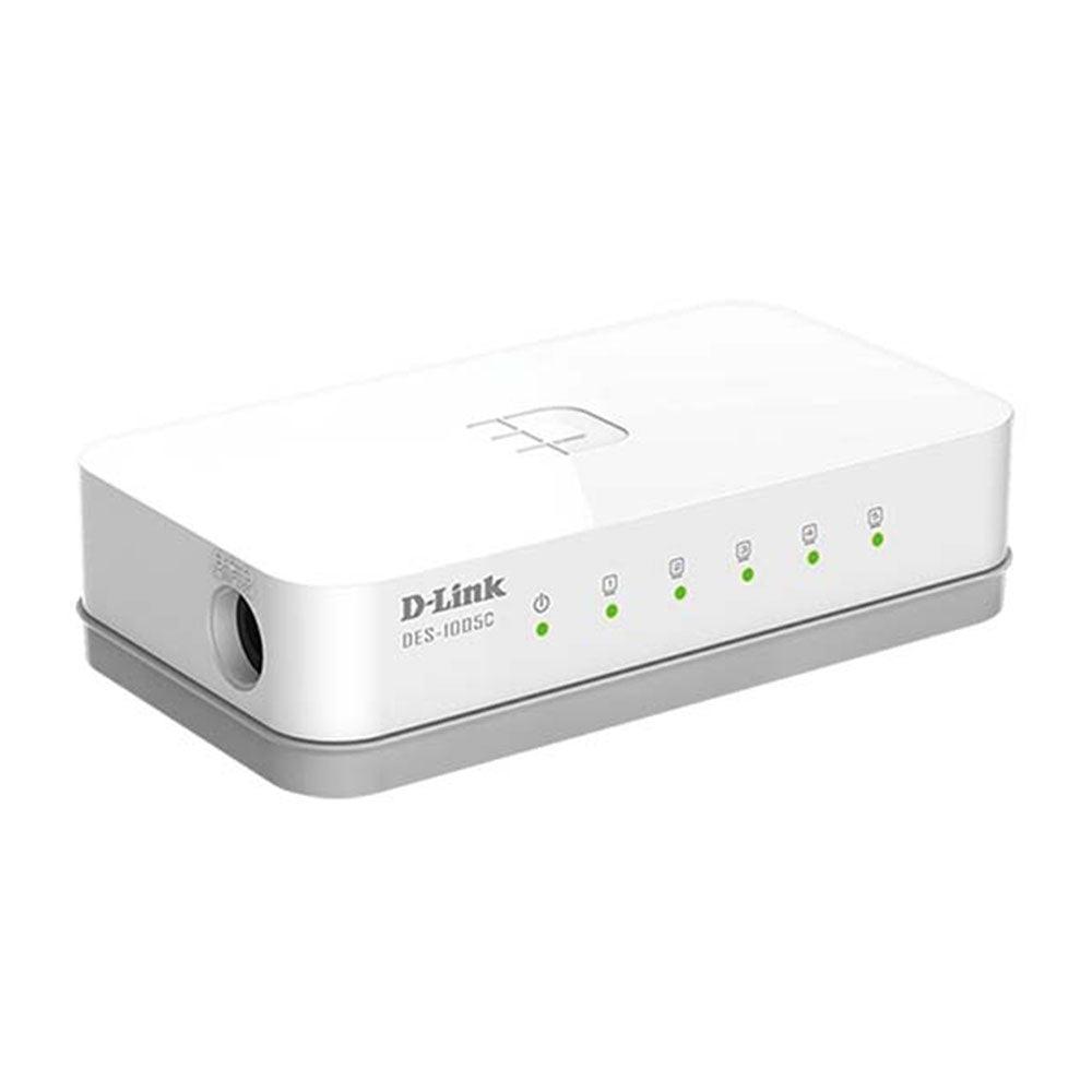 D-Link DES-1005C Desktop Switch 5 Port