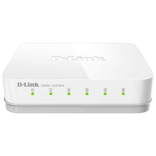 D-Link DGS-1005A Unmanaged Desktop Switch 5 Ports 10/100/1000Mbps - Kimo Store