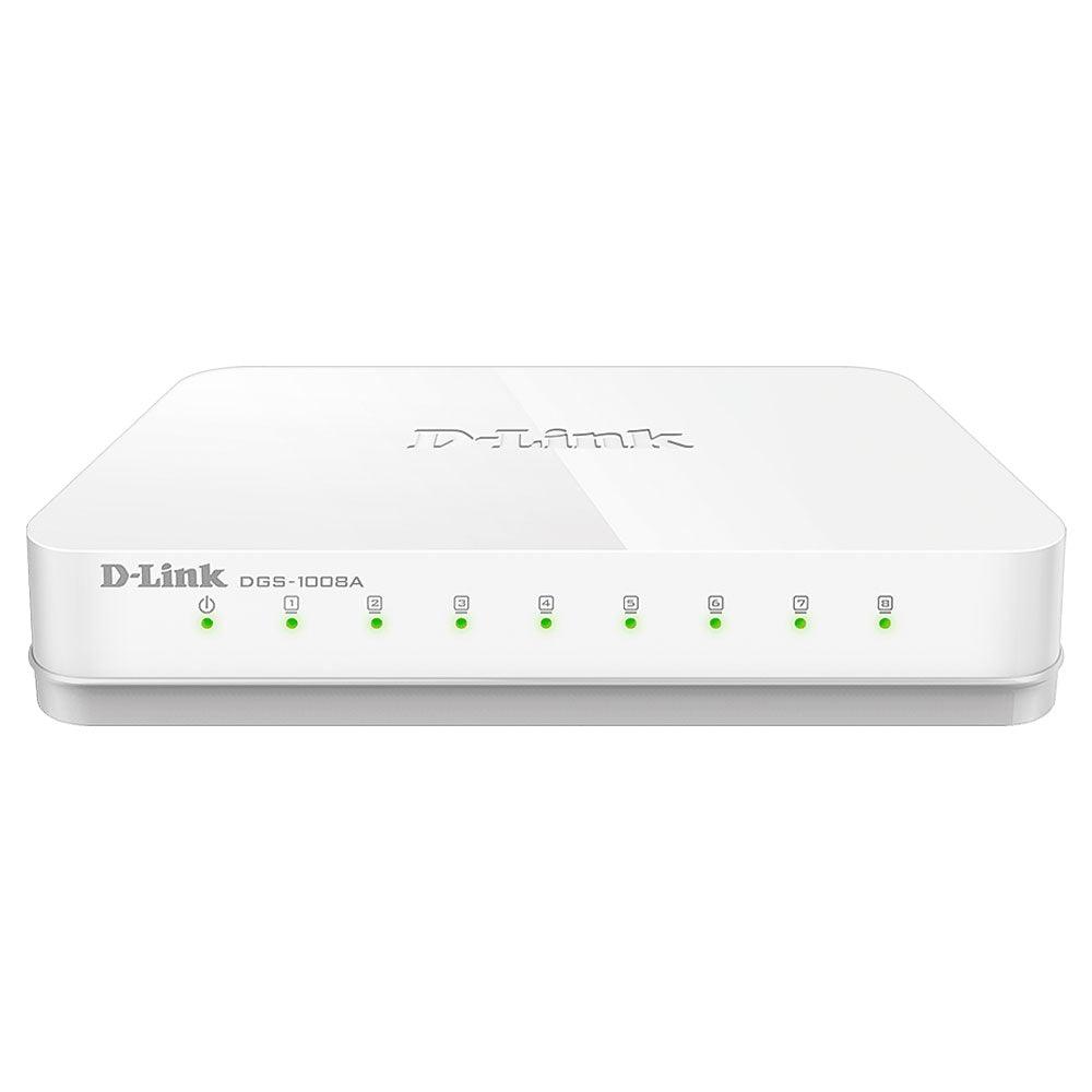 D-Link DGS-1008A Desktop Switch 8 Ports 10/100/1000Mbps