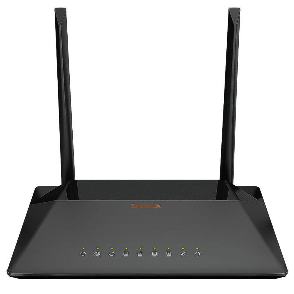 D-Link DSL-224 VDSL2/ADSL2+ Router 4 Port 2 Antenna 300Mbps