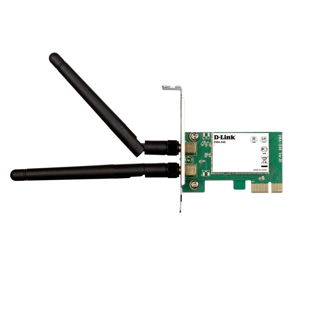D-Link DWA-548 PCI Express Wireless Lan Card With 2 Antenna