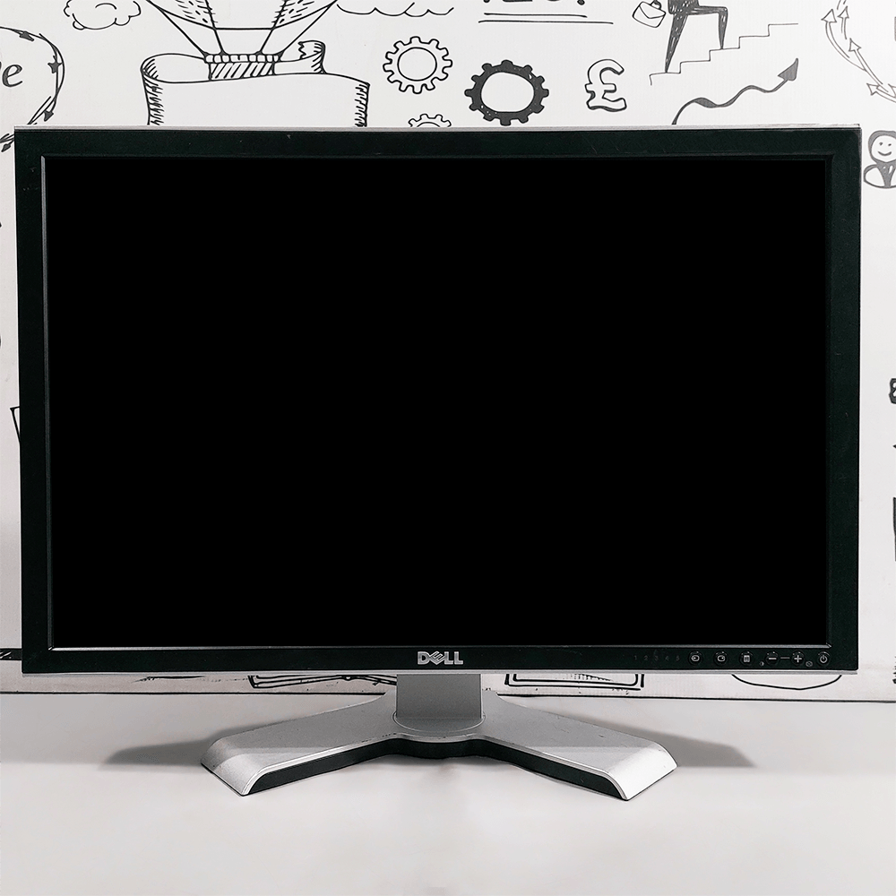 Dell 24 Inch LCD Monitor (Grade A) Original Used - Kimo Store