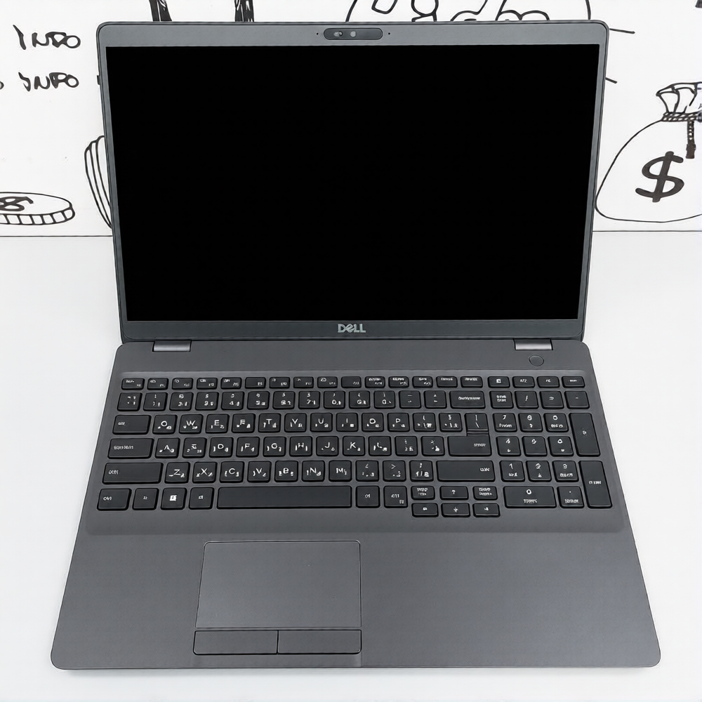 Dell Latitude 5500 Laptop (Intel Core i5-8365U - 8GB DDR4 - M.2 256GB - Intel UHD Graphics - 15.6 Inch FHD - Cam) Original Used