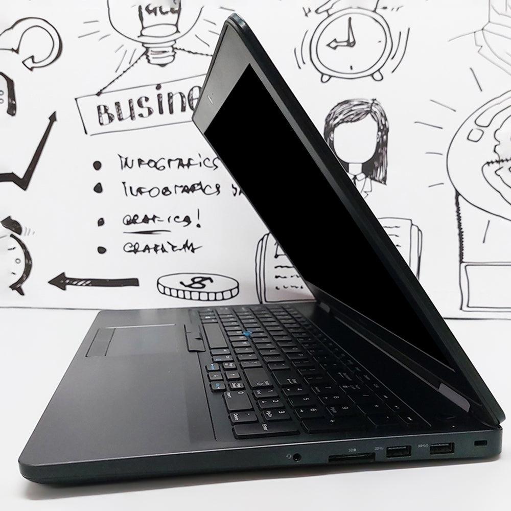 لاب توب ديل Latitude E5570 (انتل كور i5-6440HQ - رام 8 جيجابايت DDR4 - هارد 256 جيجابايت SSD - انتل HD جرافيكس - شاشة 15.6 بوصة HD - كاميرا) استعمال خارج