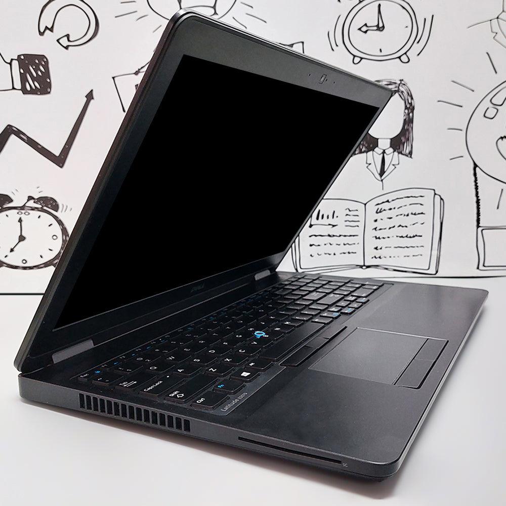 لاب توب ديل Latitude E5570 (انتل كور i5-6440HQ - رام 8 جيجابايت DDR4 - هارد 256 جيجابايت SSD - انتل HD جرافيكس - شاشة 15.6 بوصة HD - كاميرا) استعمال خارج