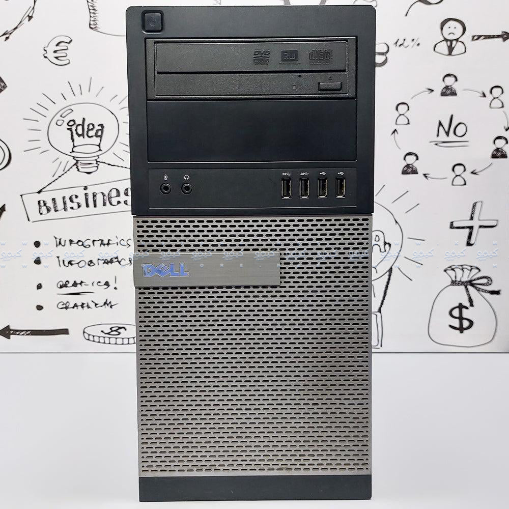 كمبيوتر تاور ديل Optiplex 7020 (انتل كور i5-4570 - رام 8 جيجابايت DDR3 - بدون هارد - انتل HD جرافيكس - DVD RW) استعمال خارج