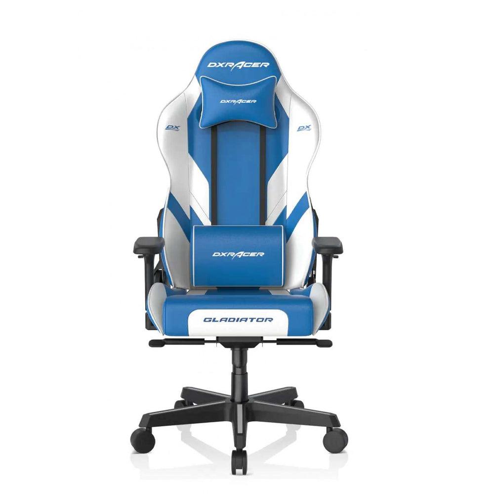 DXRacer Gladiator Gaming Chair - Blue x White