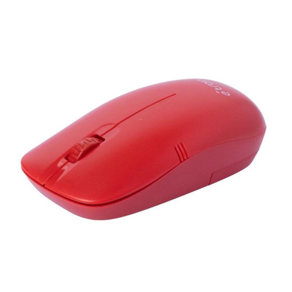 E-Train MO10R Wireless Mouse 1200Dpi - Red - Kimo Store