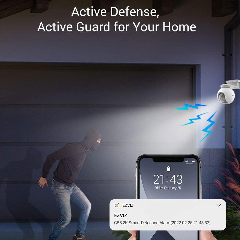 Wi Fi Ezviz Guard EZVIZ CS-HB8 Wi-Fi Pan Tilt Outdoor Security
