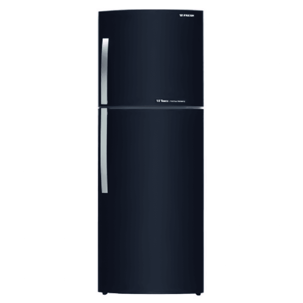 Fresh Refrigerator FNT-B470 KB No Frost 397L 2 Doors - Black