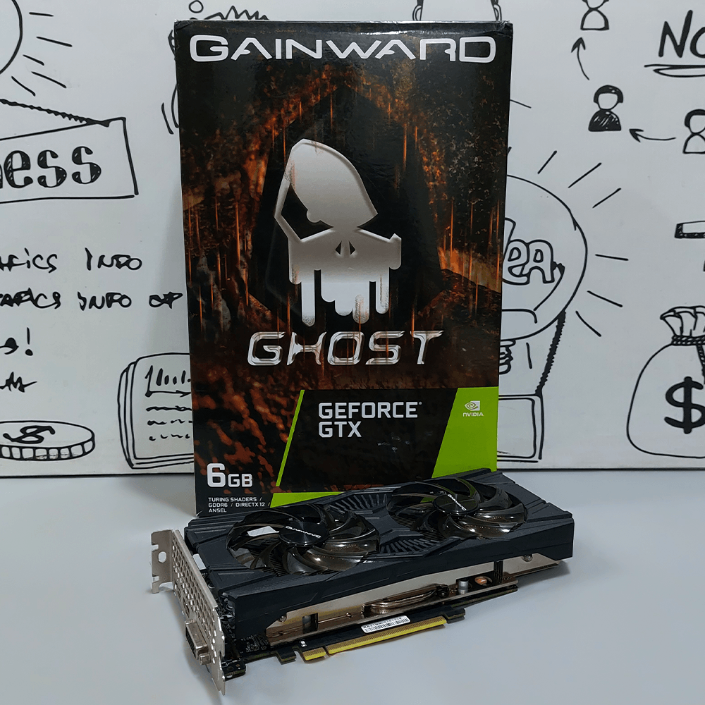 Gainward GeForce GTX 1660 Ti Ghost 6GB GDDR6 Graphics Card (Used) - Kimo Store