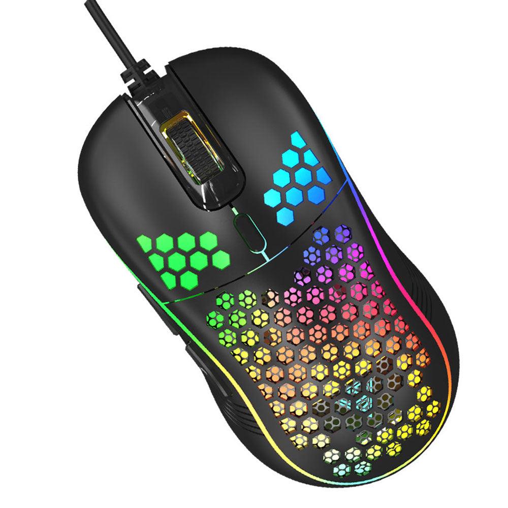 Gamdias Zeus M4 RGB Wired Gaming Mouse 12800Dpi + NYX E1 Mouse Pad - Kimo Store