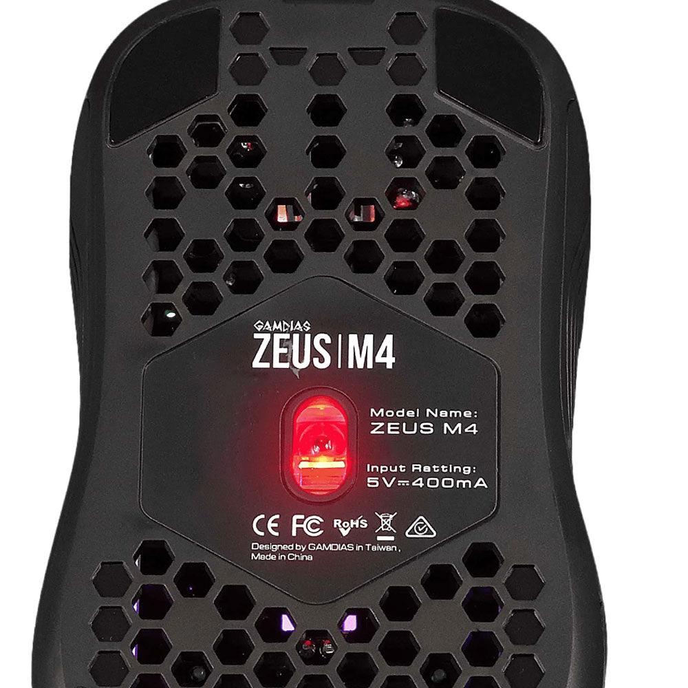 Gamdias Zeus M4 RGB Wired Gaming Mouse 12800Dpi + NYX E1 Mouse Pad