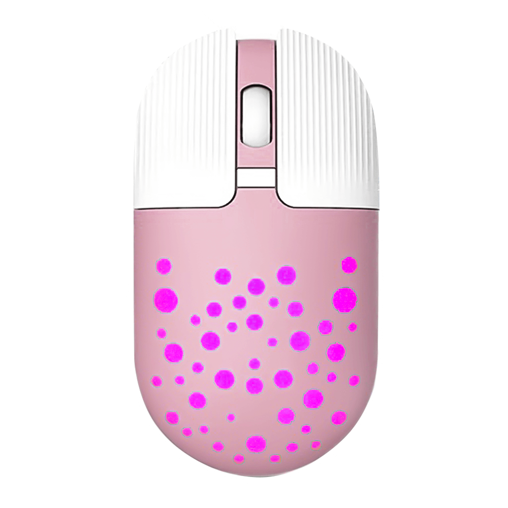 Gamma M-13 Rechargeable Rainbow Wireless Mouse 1600Dpi