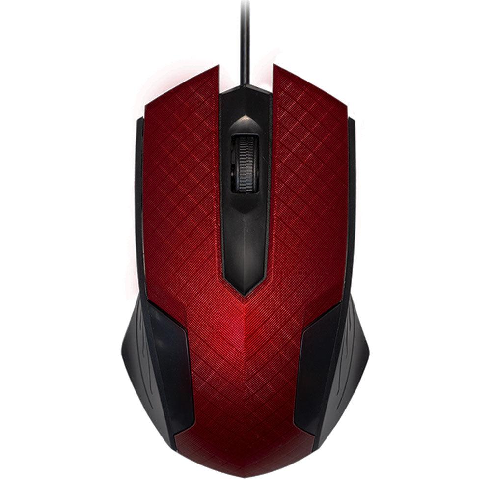 ماوس جاما سلكي Gamma M-62 Wired Mouse 800Dpi - Red